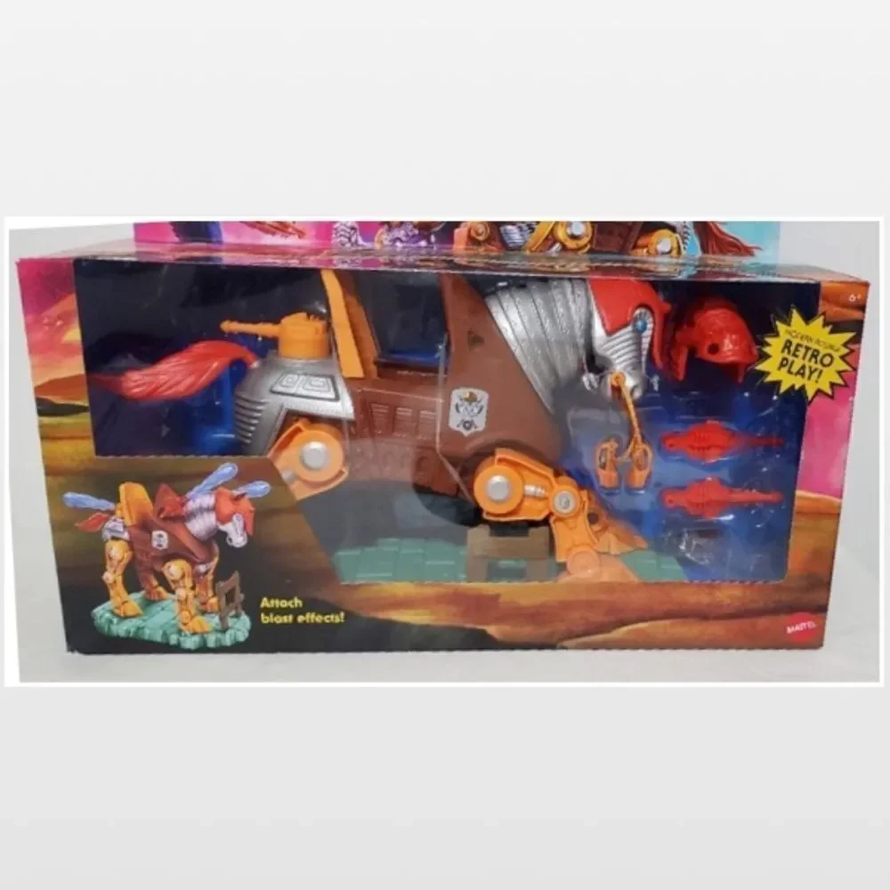 New Mattel Masters of the Universe MOTU Stridor Horse Kid Toy